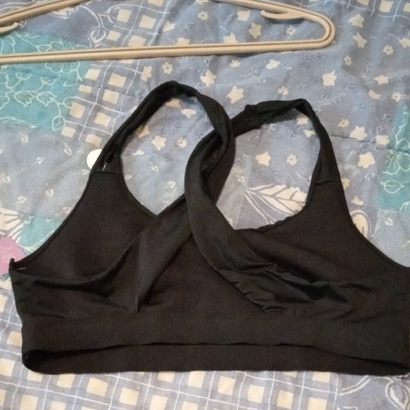 Black Sports Bra - Picture 3 of 6